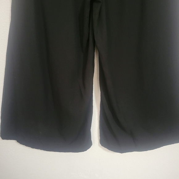 Eileen Fisher wide leg high rise cropped pants size xs/tp - Picture 8 of 13